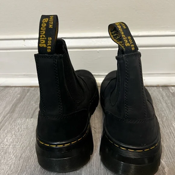 Dr. Martens Black Leather Boots - Picture 8 of 8